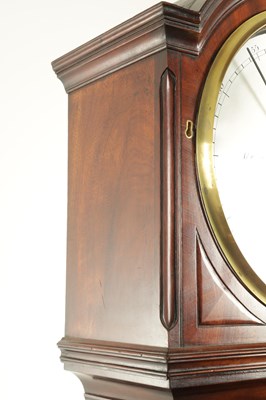 Lot 1429 - MCFIRTH, STIRLING. A SCOTTISH FIGURED MAHOGANY REGULATOR LONGCASE CLOCK