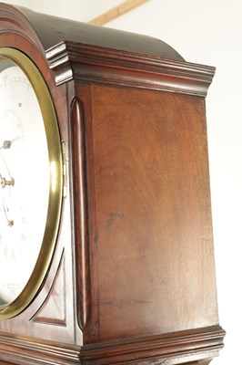 Lot 1429 - MCFIRTH, STIRLING. A SCOTTISH FIGURED MAHOGANY REGULATOR LONGCASE CLOCK