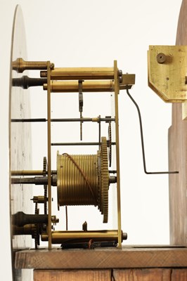 Lot 1429 - MCFIRTH, STIRLING. A SCOTTISH FIGURED MAHOGANY REGULATOR LONGCASE CLOCK