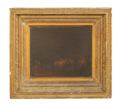 Lot 1169 - ATT. PHILIPS WOUWERMAN. A 17TH CENTURY DUTCH OIL ON BOARD