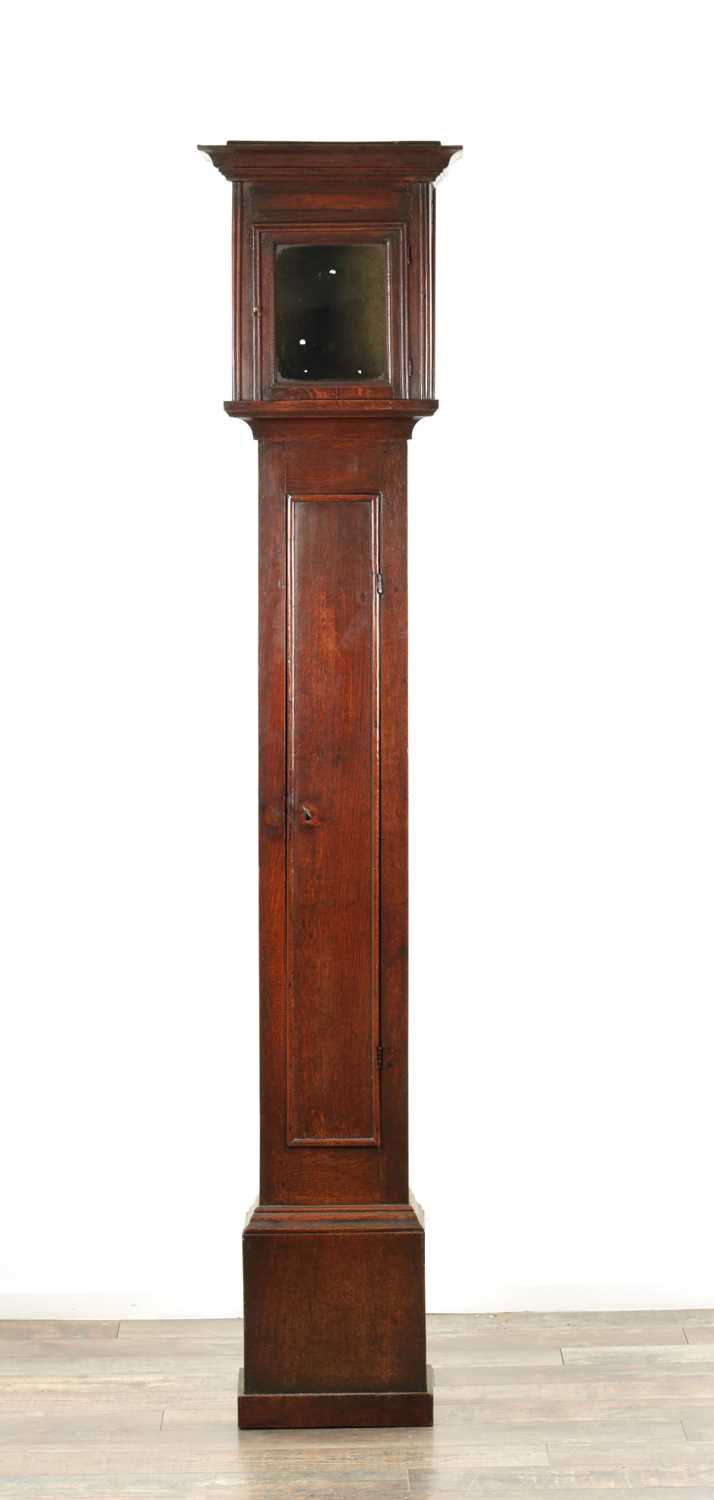 Lot 1484 - A LATE 17TH CENTURY OAK LANTERN CLOCK CASE