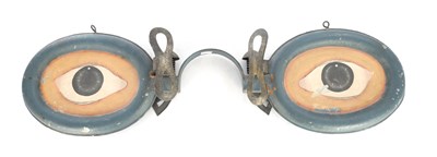 Lot 766 - AN EARLY 20TH CENTURY OPTICIANS ADVERTISING SIGN