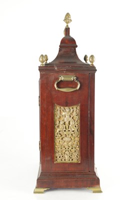 Lot 1403 - JOHN TAYLOR, LONDON. A GEORGE III EIGHT-DAY MAHOGANY VERGE BRACKET CLOCK