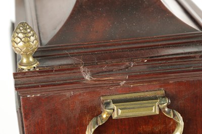 Lot 1403 - JOHN TAYLOR, LONDON. A GEORGE III EIGHT-DAY MAHOGANY VERGE BRACKET CLOCK