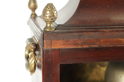 Lot 1403 - JOHN TAYLOR, LONDON. A GEORGE III EIGHT-DAY MAHOGANY VERGE BRACKET CLOCK