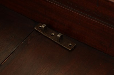 Lot 1594 - AN UNUSUAL LATE GEORGE III MAHOGANY DRESSING CHEST IN THE MANNER OF GILLOWS