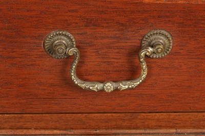 Lot 1701 - A GEORGE II MAHOGANY BACHELORS CHEST