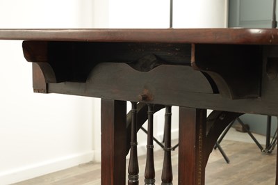 Lot 1682 - A GOOD REGENCY FIGURED ROSEWOOD GAMES TABLE