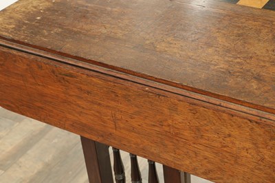 Lot 1682 - A GOOD REGENCY FIGURED ROSEWOOD GAMES TABLE