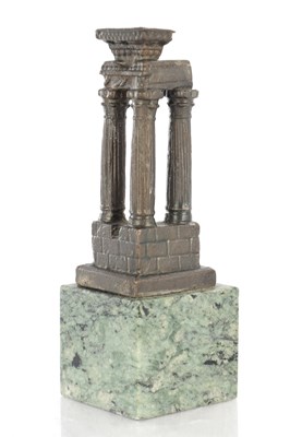 Lot 820 - A REGENCY STYLE GRAND TOUR BRONZE SCULPTURE