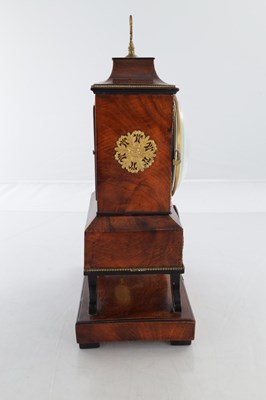 Lot 1498 - PAUL HARTMANN, IN WIENN. AN AUSTRIAN BIEDERMEIER GRANDE SONNERIE MANTEL CLOCK