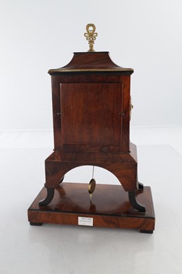 Lot 1498 - PAUL HARTMANN, IN WIENN. AN AUSTRIAN BIEDERMEIER GRANDE SONNERIE MANTEL CLOCK