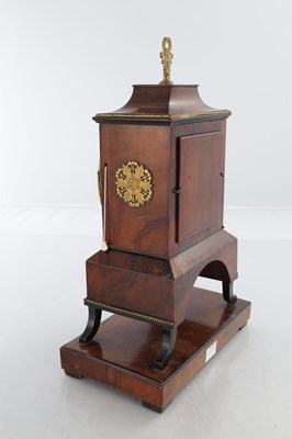 Lot 1498 - PAUL HARTMANN, IN WIENN. AN AUSTRIAN BIEDERMEIER GRANDE SONNERIE MANTEL CLOCK
