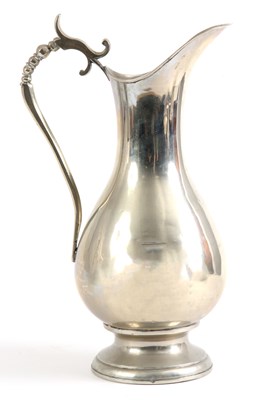 Lot 324 - A RARE 18TH CENTURY PAKTONG EWER of seamed...