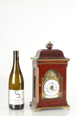 Lot 1547 - LOUIS RAYMOND. A SMALL LATE 18TH CENTURY FRENCH QUARTER CHIMING BRACKET CLOCK