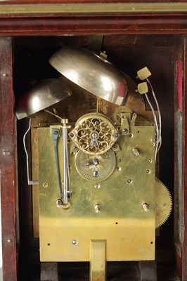 Lot 1547 - LOUIS RAYMOND. A SMALL LATE 18TH CENTURY FRENCH QUARTER CHIMING BRACKET CLOCK