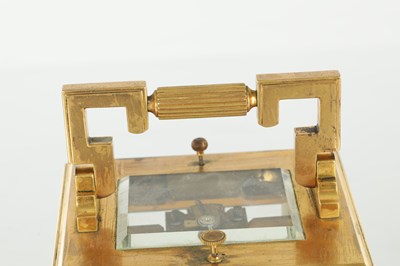 Lot 1562 - A LATE 19TH CENTURY FRENCH MUSICAL REPEATING CARRIAGE CLOCK