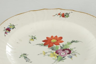 Lot 62 - FIVE 19TH CENTURY PORCELAIN COPENHAGEN CABINET PLATES