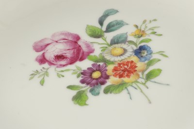 Lot 62 - FIVE 19TH CENTURY PORCELAIN COPENHAGEN CABINET PLATES