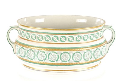 Lot 65 - A VICTORIAN MINTON STYLE ENGLISH CERAMIC FOOTBATH