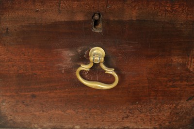 Lot 1627 - A GEORGE III MAHOGANY CHIPPENDALE STYLE KNEEHOLE DESK