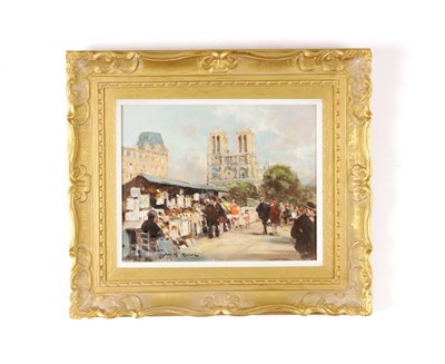 Lot 1258 - JULES RENE HERVE (FRENCH 1887-1991) OIL ON CANVAS