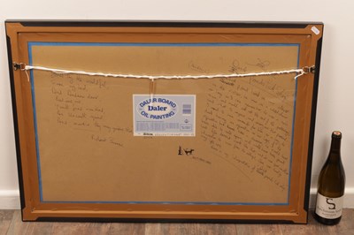 Lot 1219 - ALLEN TORTICE (B.1948) OIL ON BOARD
