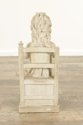 Lot 923 - A 20TH CENTURY ITALIAN COMPOSITE MARBLE STATUE