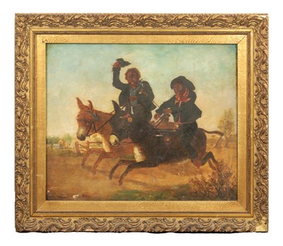 Lot 1126 - A 19TH CENTURY OIL ON CANVAS AFTER JOHN ANSTER FITZGERALD