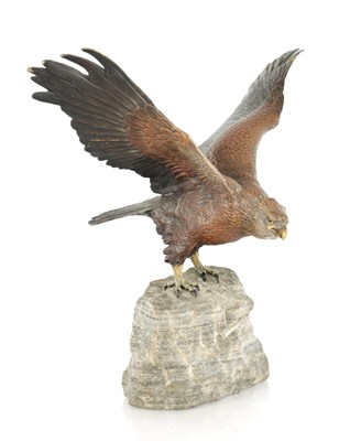 Lot 903 - FRANZ BERGMAN. AN EARLY 20TH CENTURY AUSTRIAN COLD PAINTED BRONZE SCULPTURE
