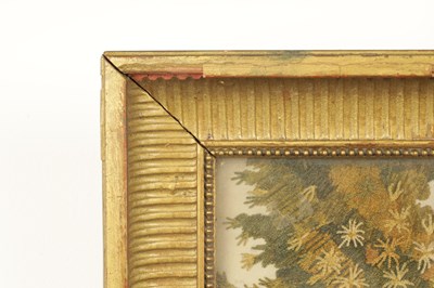 Lot 1174 - TWO 18TH CENTURY EMBROIDERY'S ON SILK