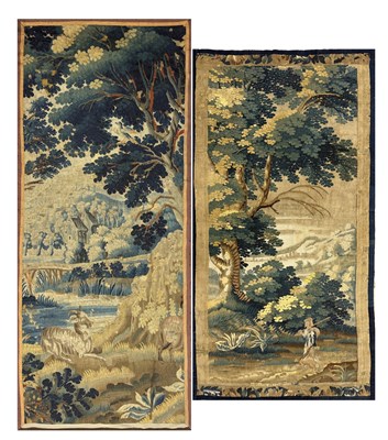 Lot 764 - TWO EARLY 18TH CENTURY WALL TAPESTRIES