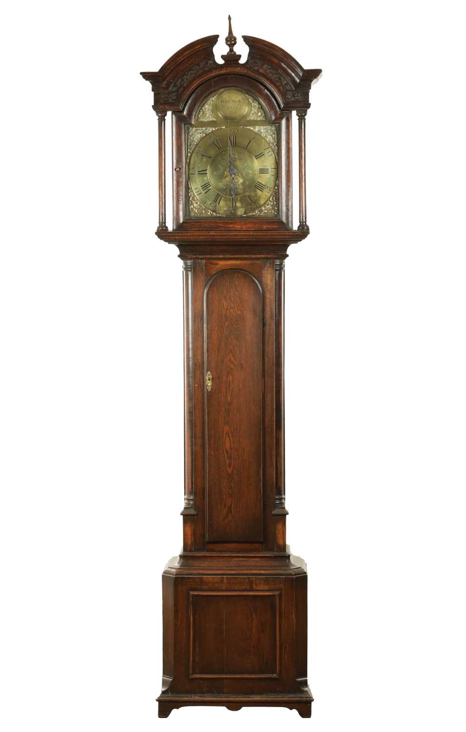Lot 210 - WILLIAM SNOW, PADSIDE, NUMBER 533. A GEORGE III OAK 30HR LONGCASE CLOCK