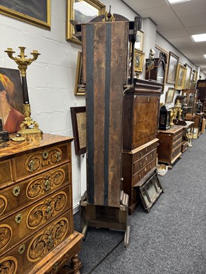 Lot 210 - WILLIAM SNOW, PADSIDE, NUMBER 533. A GEORGE III OAK 30HR LONGCASE CLOCK