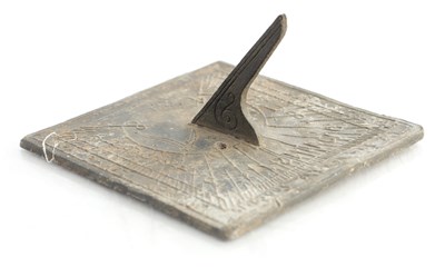 Lot 826 - A 19TH CENTURY LEAD SUNDIAL BY S&W LTD.