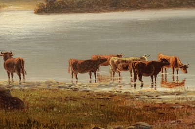 Lot 1108 - WILLIAM MELLOR (1851-1931) OIL ON CANVAS