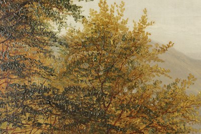 Lot 1108 - WILLIAM MELLOR (1851-1931) OIL ON CANVAS