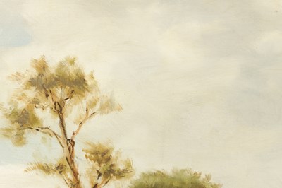 Lot 1130 - LEOPOLD WENZEL (1885-1972) OIL ON CANVAS