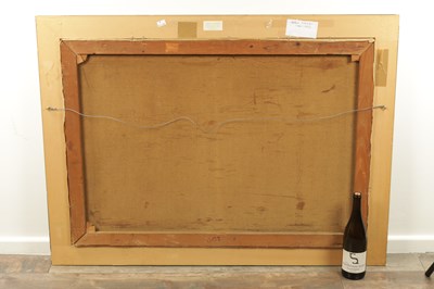 Lot 1130 - LEOPOLD WENZEL (1885-1972) OIL ON CANVAS