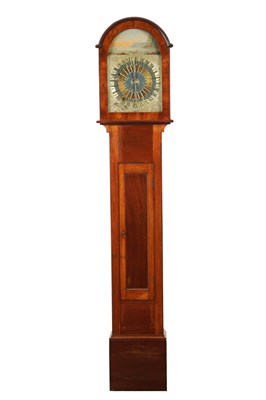 Lot 1525 - HORATIO DENNETT. AN UNUSUAL MID 19TH CENTURY WORLD TIME AND TIDAL AUTOMATION LONGCASE REGULATOR CLOCK