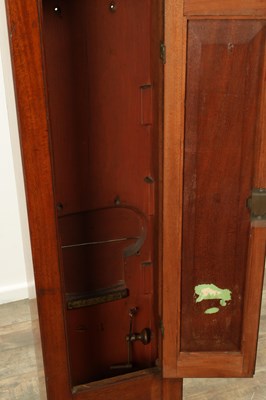 Lot 1525 - HORATIO DENNETT. AN UNUSUAL MID 19TH CENTURY WORLD TIME AND TIDAL AUTOMATION LONGCASE REGULATOR CLOCK