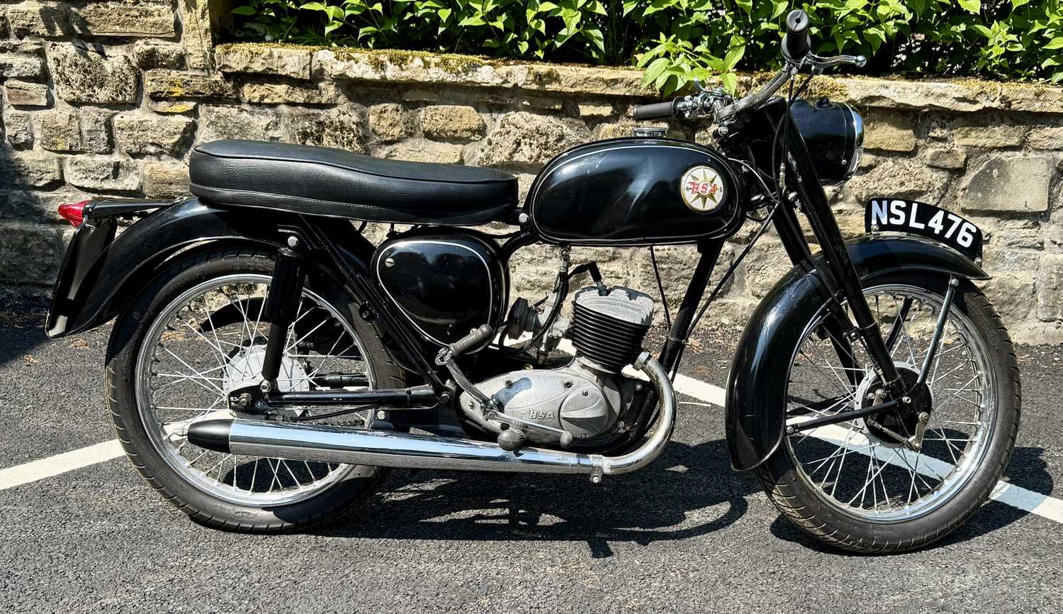 Lot 718 - A 1960's BSA BANTAM D7 MOTORCYCLE