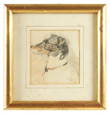 Lot 1255 - A LATE 19TH CENTURY PORTRAIT WATERCOLOUR