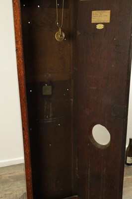 Lot 1548 - PETER MAFFET, LONDON. AN EARLY 18TH CENTURY SEAWEED MARQUETRY 12" SQUARE BRASS DIAL EIGHT-DAY LONGCASE CLOCK