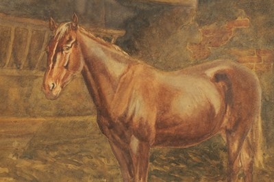 Lot 94 - WILLIAM ARMITAGE. A LATE 19TH CENTURY WATERCOLOUR