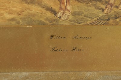 Lot 94 - WILLIAM ARMITAGE. A LATE 19TH CENTURY WATERCOLOUR
