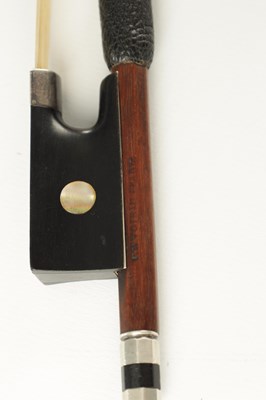 Lot 1034 - A GOOD VIOLIN LABELLED JUSTIN DERAZEY WITH BOW BRANDED F.N. VOIRIN, PARIS