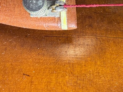 Lot 1034 - A GOOD VIOLIN LABELLED JUSTIN DERAZEY WITH BOW BRANDED F.N. VOIRIN, PARIS