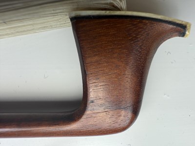 Lot 1034 - A GOOD VIOLIN LABELLED JUSTIN DERAZEY WITH BOW BRANDED F.N. VOIRIN, PARIS