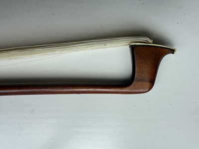 Lot 1034 - A GOOD VIOLIN LABELLED JUSTIN DERAZEY WITH BOW BRANDED F.N. VOIRIN, PARIS